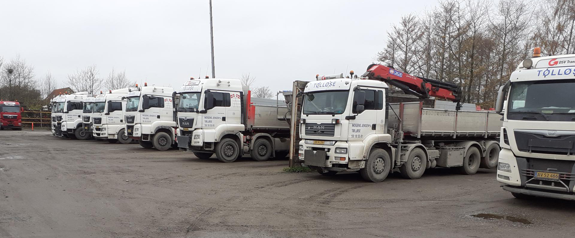 Vi tilbyder alle former for transport